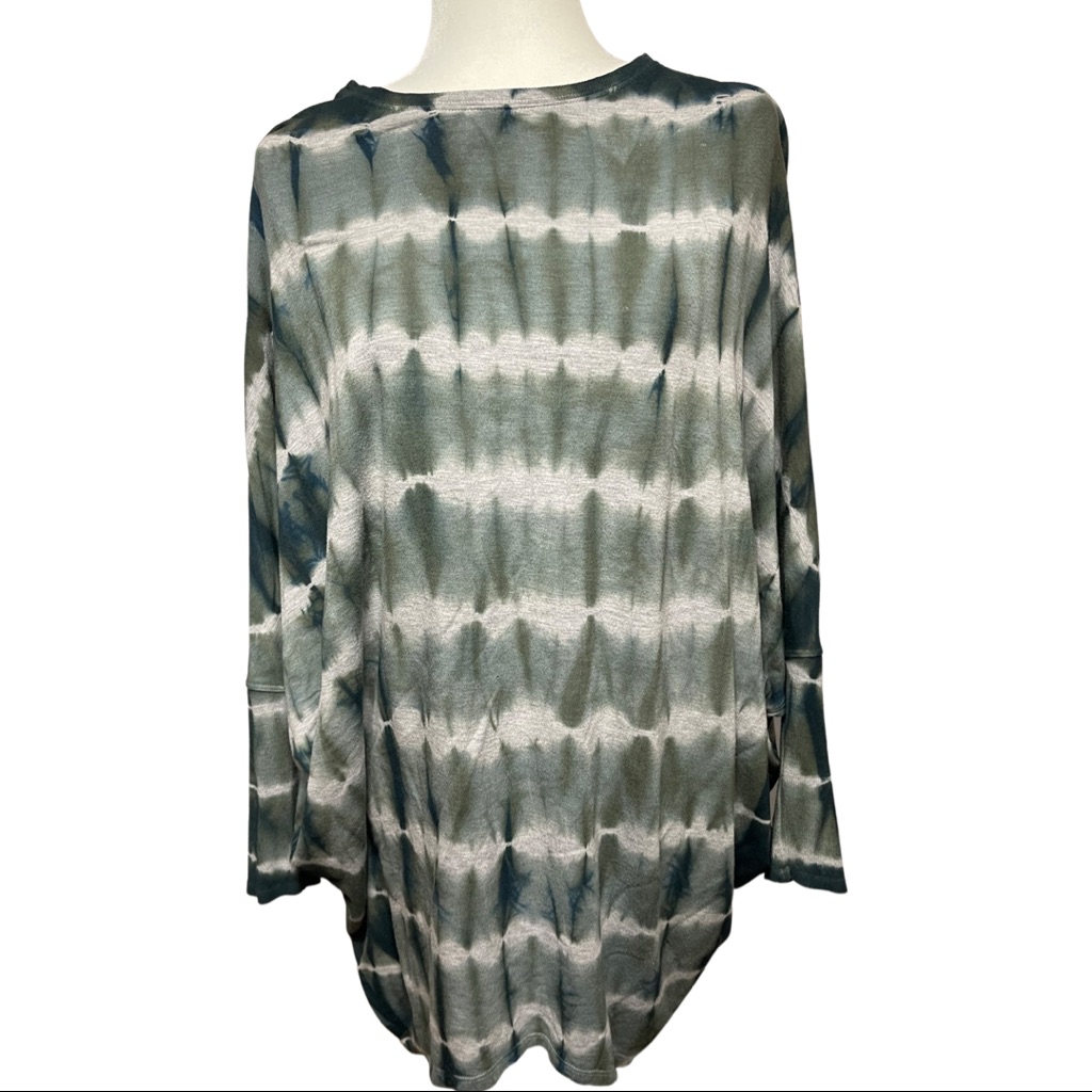 Young Fabulous & Broke Tie-Dye Loose Fit Top Size S